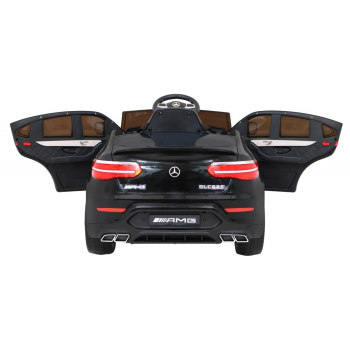 Mercedes Benz GLC63S dla dzieci Czarny Suv + Pilot + Napęd 4x4